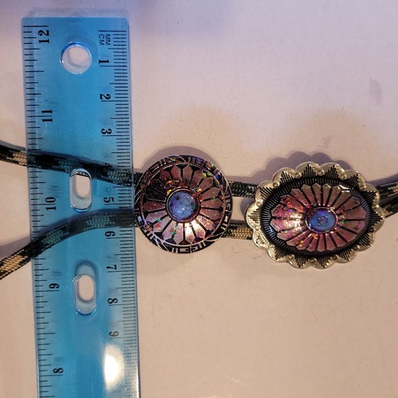 Bolo Tie with Cameo Colored Cord - Picture 11 of 12
